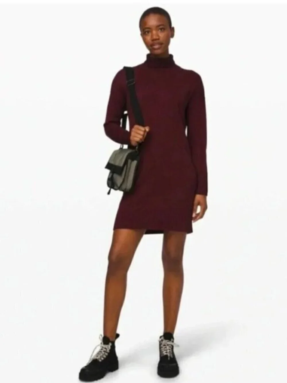 Lululemon Softer Still Dress Garnet